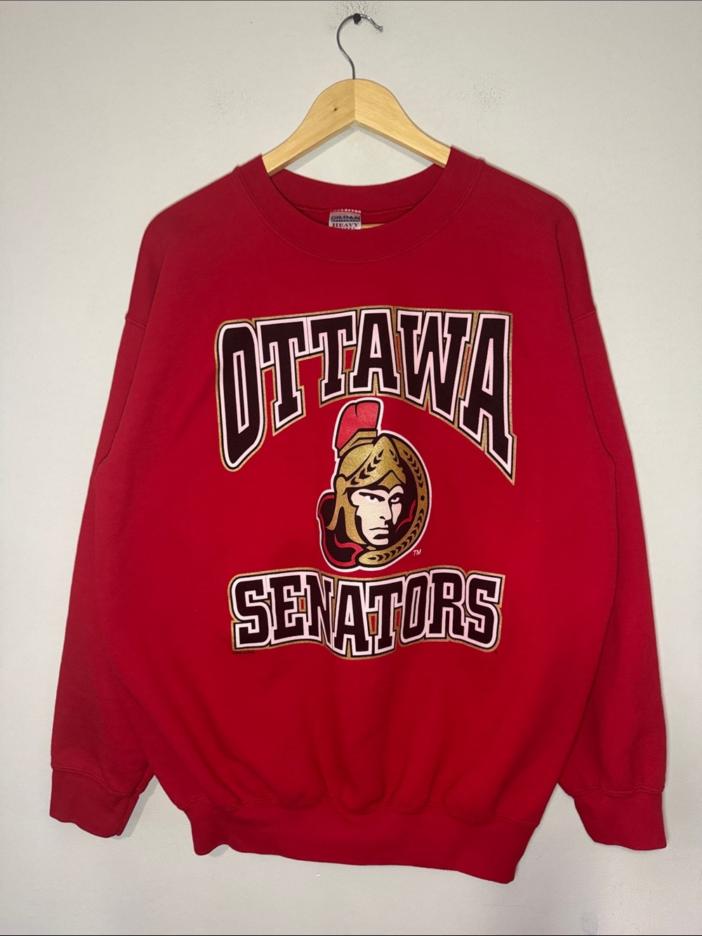Vintage Ottawa Senators Crewneck / NHL / Large